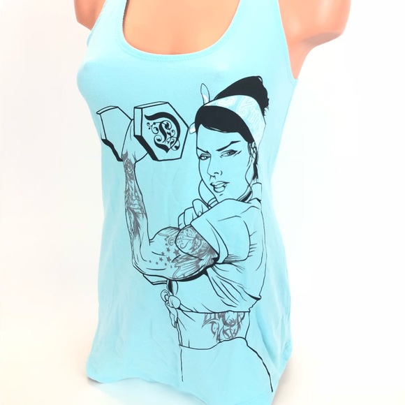 Next Level Apparel Tops - Women’s fitness razor back tank top